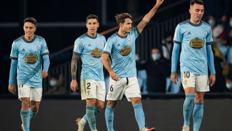 Jugadores del Celta de Vigo