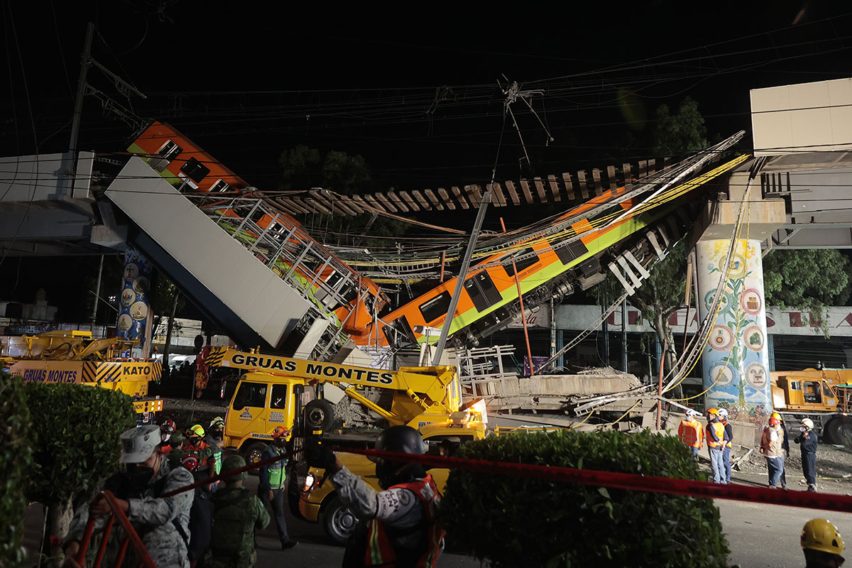 Gobierno De La Ciudad De México Encuentra Nuevas Grietas En Tramo