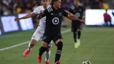 Partido de las All-Star Game entre la MLS y la Liga MX en su edición 2021.