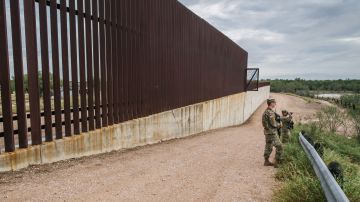 Muro en la frontera de Texas