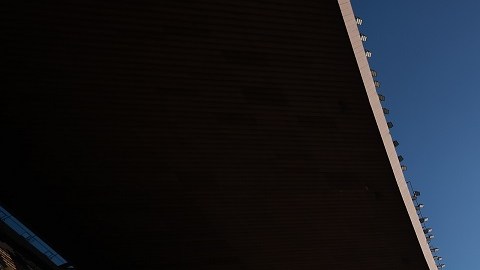 MEXICO CITY, MEXICO - NOVEMBER 27: General view of Azteca stadium prior the quarterfinals second leg match between America and Pumas UNAM as part of the Torneo Grita Mexico A21 Liga MX at Azteca Stadium on November 27, 2021 in Mexico City, Mexico. (Photo by Hector Vivas/Getty Images)