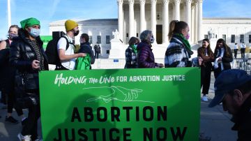 Protesta en defensa del aborto
