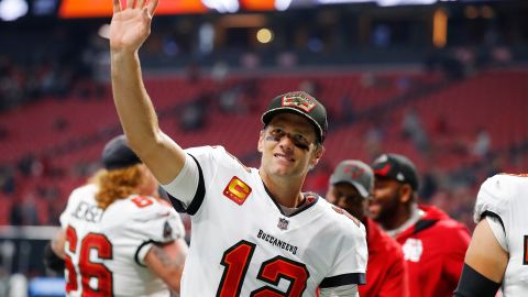 Tom Brady es un histórico de la NFL y líder de los Buccaneers.