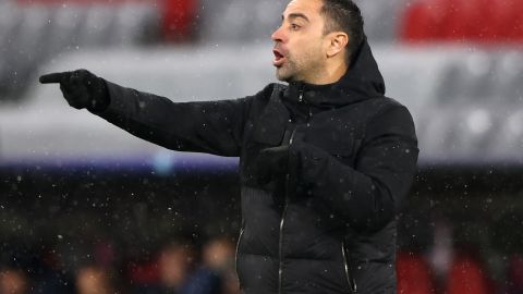 Xavi está preocupado por la mala racha del equipo catalán.