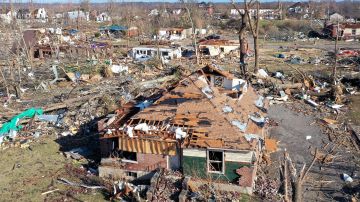 Destrucción por tornados en Kentucky