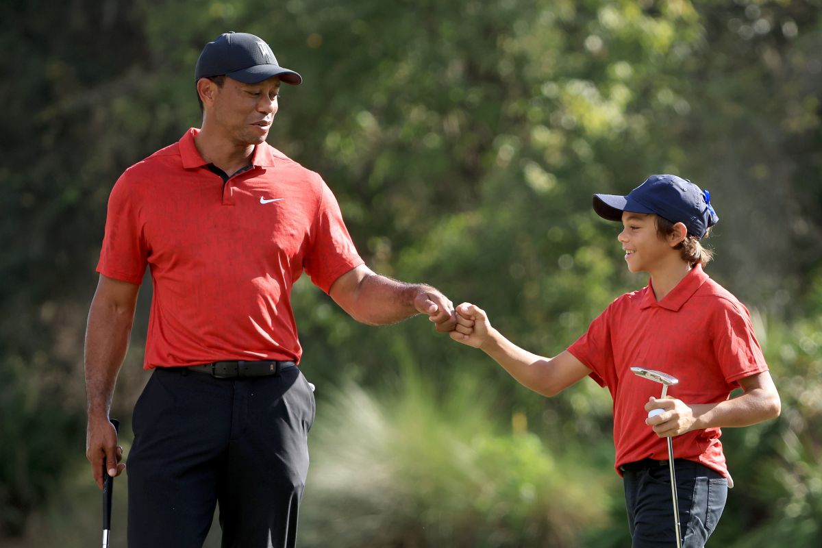 The incredible resemblance of Tiger Woods’ son to his father [VIDEO]