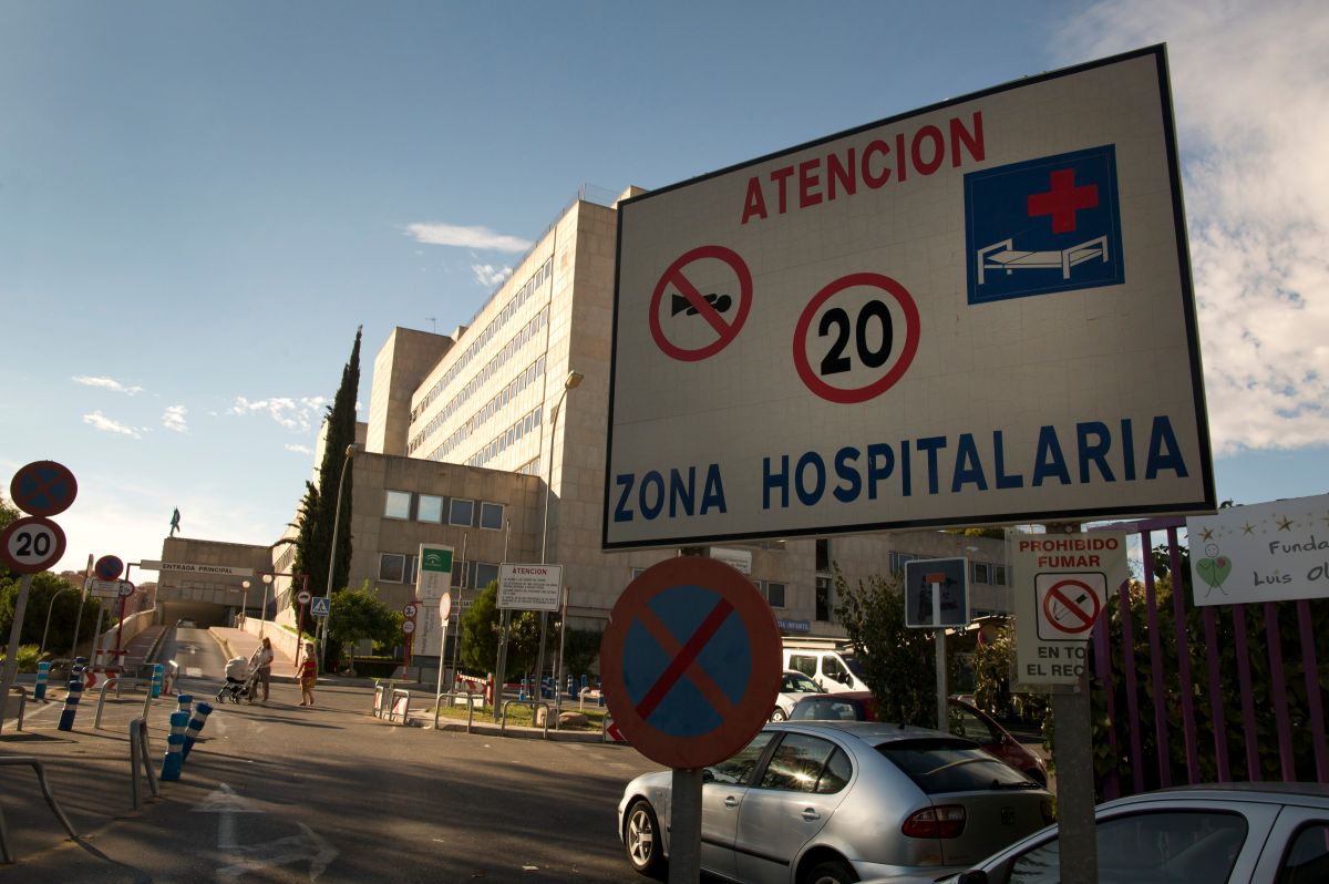 Zona hospitalaria en Málaga, España, en una imagen de archivo.