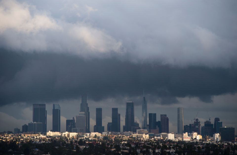 La primera tormenta invernal en el sur de California tendrá lluvias