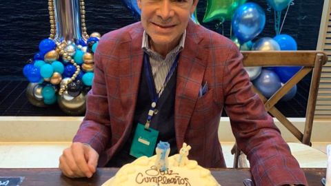 Toño Mauri festeja su primer año transplantado