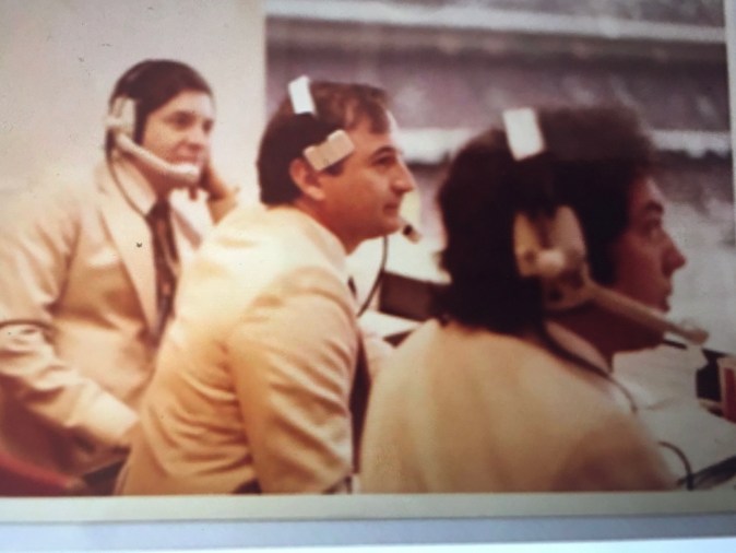 Tercia inolvidable: Víctor Serrato, Von Rossum y Jorge Berry en los años 70. /Cortesía Fernando Von Rossum