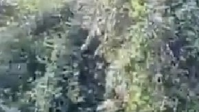 Madre lanza a sus tres pequeñas hijas a río.