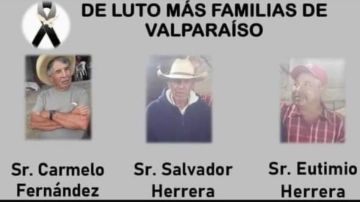 Narcos sacan de sus casas y matan a abuelitos en Valparaiso Zacatecas.