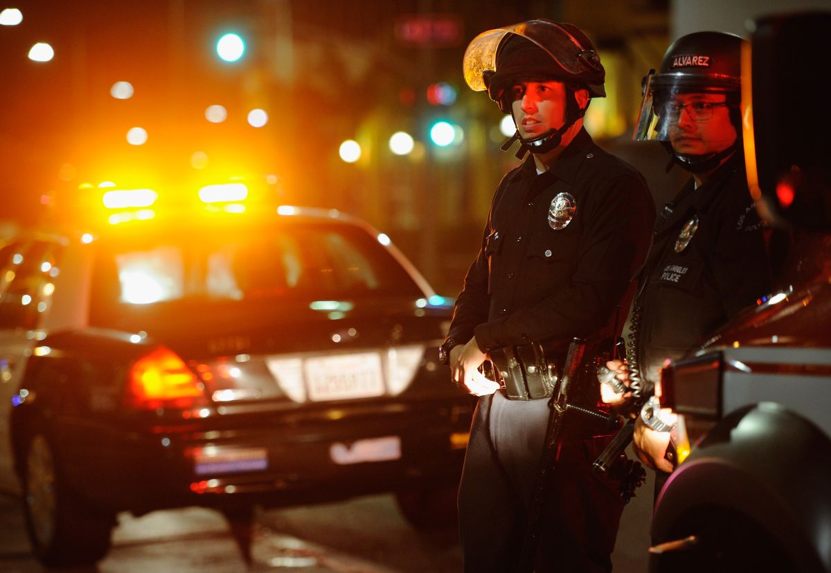 La policía de Los Ángeles detuvo a un sospechoso de secuestro el martes por la noche.