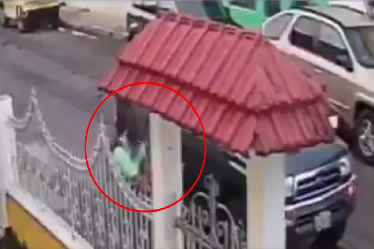 Video: American shoots a cyclist in the streets of Mexico and flees