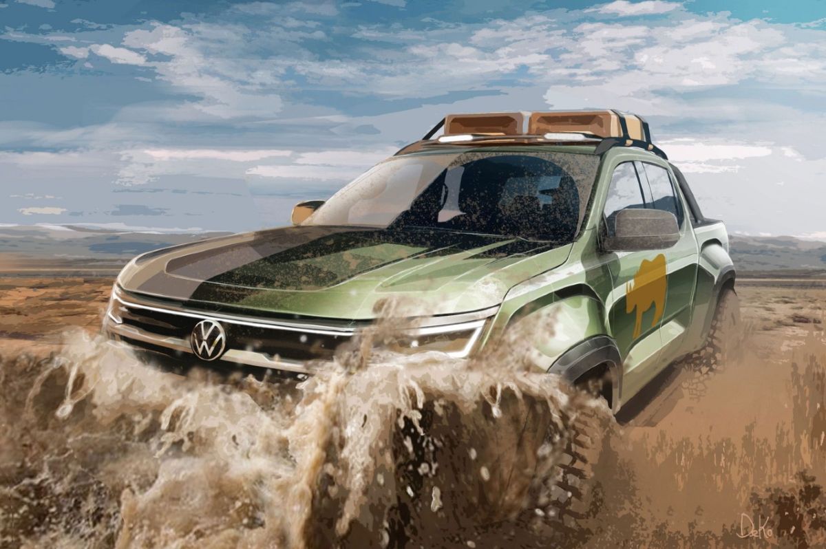 La compañía mostró algunos renders de como lucirá esta camioneta creada por primera vez en 2010.