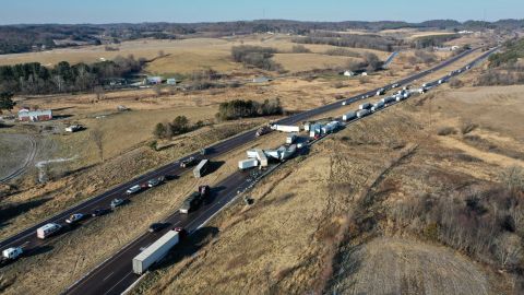 Choque múltiple en Wisconsin