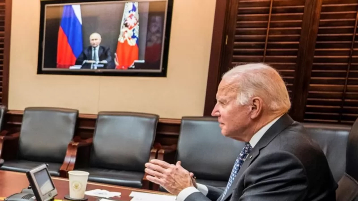 Biden y Putin mantuvieron este jueves su segunda videollamada en menos de un mes.