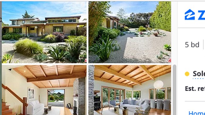 hris Martin y Dakota Johnson están de estreno con la compra de su nueva propiedad (Zillow) 