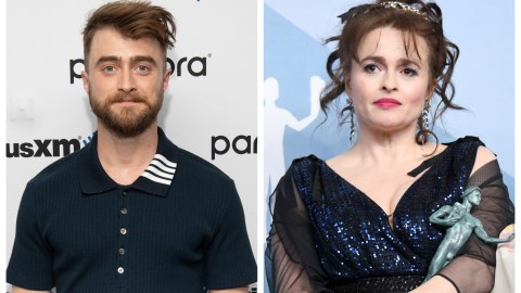 Daniel Radcliffe y Helena Bonham Carter