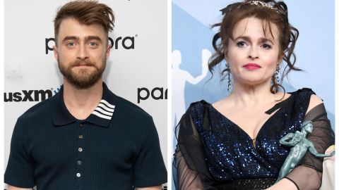 Daniel Radcliffe y Helena Bonham Carter