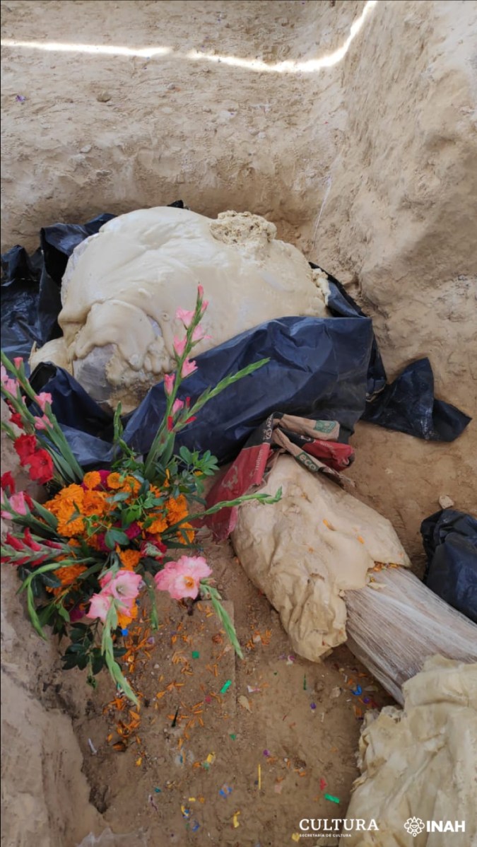 FOTOS: Encuentran restos de un mamut de hace más de 1,000 años en centro de México