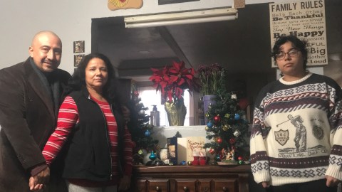 La familia Cabrera se contagió dos veces de covid-19 en diciembre de 2020 y en diciembre de 2021.