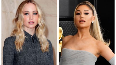 Jennifer Lawrence y Ariana Grande