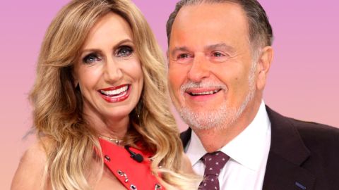 Lili Estefan y Raúl de Molina sonriendo