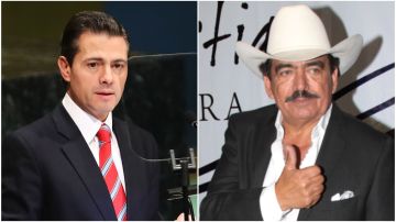 Peña Nieto y Joan Sebastian