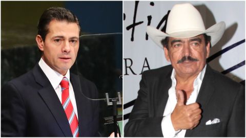Peña Nieto y Joan Sebastian
