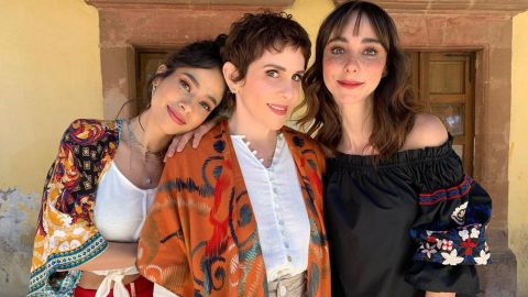 Fátima Molina, Rebecca Jones y Natalia Téllez