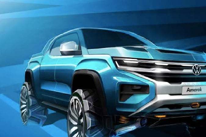 Render del nuevo diseño del Amarok de Volkswagen
