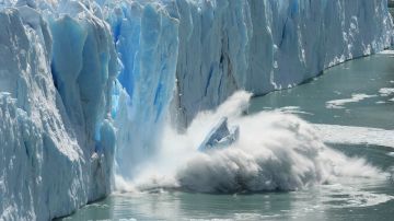 Rompimiento glaciar Antártida
