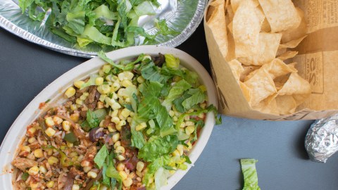 Comida de Chipotle