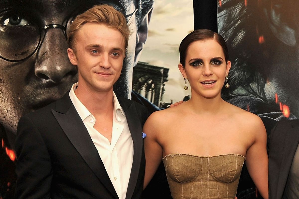 Emma Watson confessed that she fell in love with Tom Felton while working on the “Harry Potter” movies