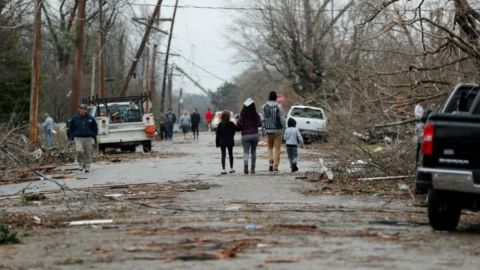 Desastre por tornados en Kentucky