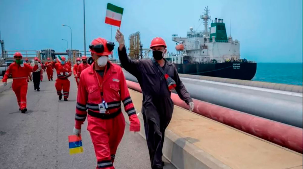 Irán ha estado enviando a Venezuela gasolina y derivados de petróleo.