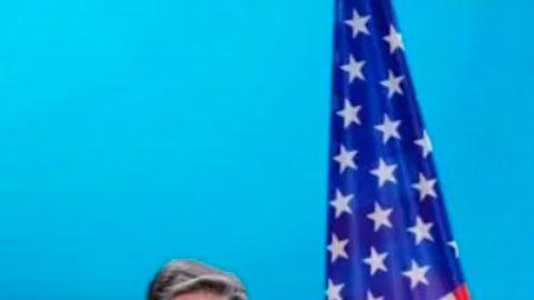 La ministra de Relaciones Exteriores de Alemania, Annalena Baerbock, y el secretario de Estado de Estados Unidos, Antony Blinken.