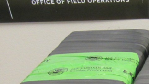 El valor de la cocaína está estimado en más de $300,000 dólares.