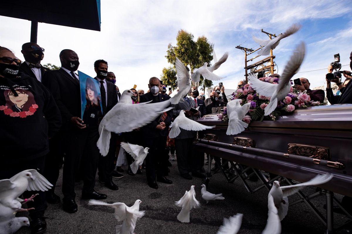El lunes se efectuó el funeral de Valentina Orellana-Peralta.