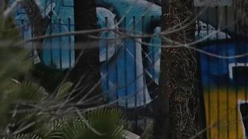 Los Angeles (United States), 15/01/2022.- Thousands of opened packages litter the train tracks after being looted from a Union Pacific line hauling Fed Ex, UPS and other box cars through the Lincoln Heights area of Los Angeles, California, USA, 15 January 2022. (Abierto, Estados Unidos) EFE/EPA/DAVID SWANSON