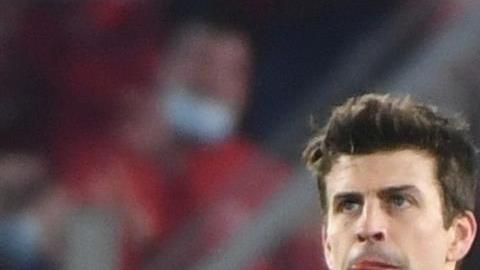 Piqué y Busquets fueron titulares en el empate del Barcelona.