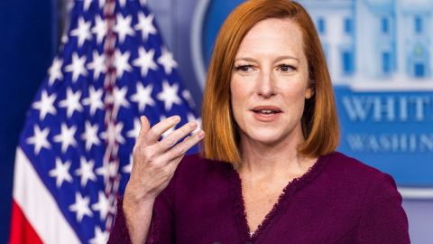 Jen Psaki, portavoz del Gobierno de EE.UU..