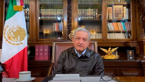 VIDEO: “Voy saliendo del COVID”, dice AMLO en nuevo mensaje desde Palacio Nacional