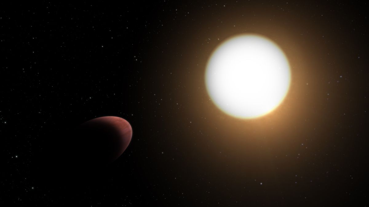 El planeta gira en torno a una estrella que es 1.7 veces más grande que nuestro Sol