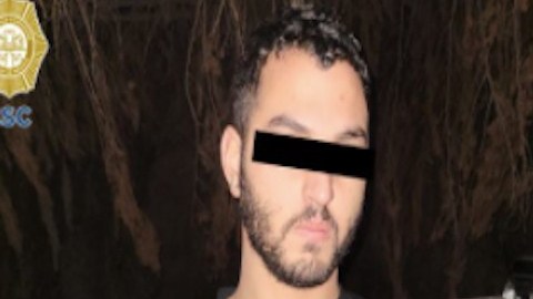 Detienen a canadiense con droga en la Ciudad de México.