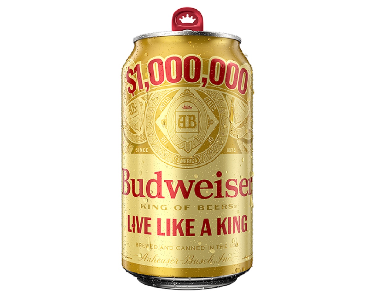 Para participar en el sorteo "Live Like a King", las personas deben publicar la lata dorada de Budweiser a través de Facebook, Instagram o Twitter. 