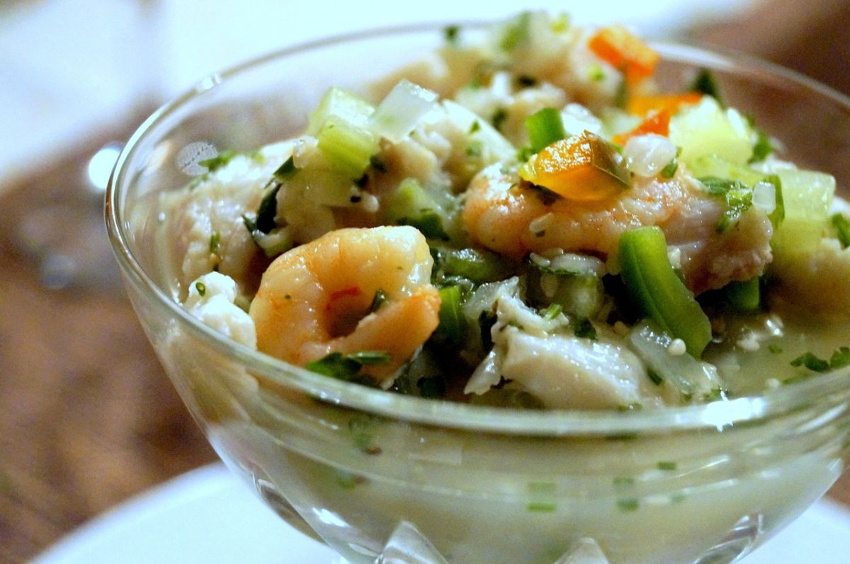 Ceviche de camarón