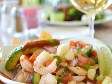 Ceviche de camarón