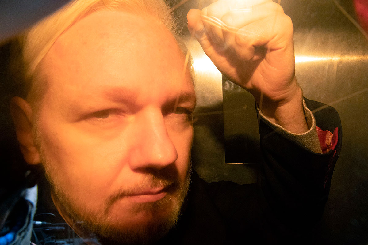 Julian Assange se encuentra preso en una cárcel de Londres.
